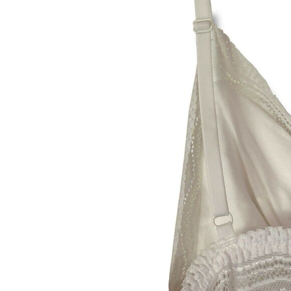 Cosabella Dolce Babydoll Chemise Bridal White Small - Picture 7 of 8